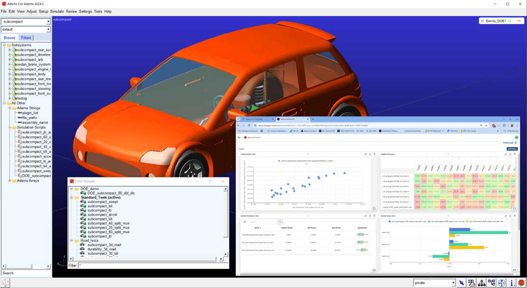 Run events and event Sets seamlessly on Nexus Compute