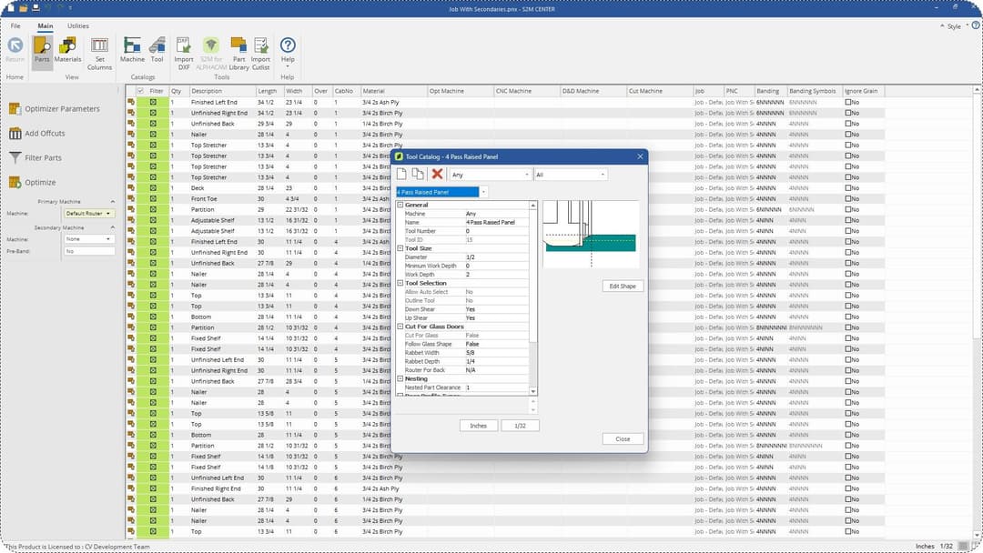 Automated part processing